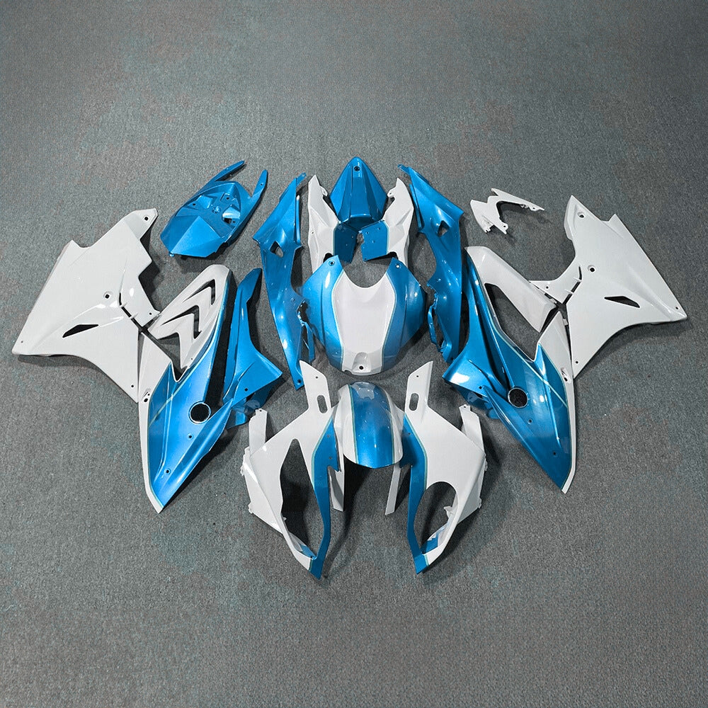 For BMW S1000RR 2017-2018 Custom Graphics Standard No Tank Cover ABS Fairing Kit, Custom Painted Motorcycle Bodywork | NiceFairings - main product image