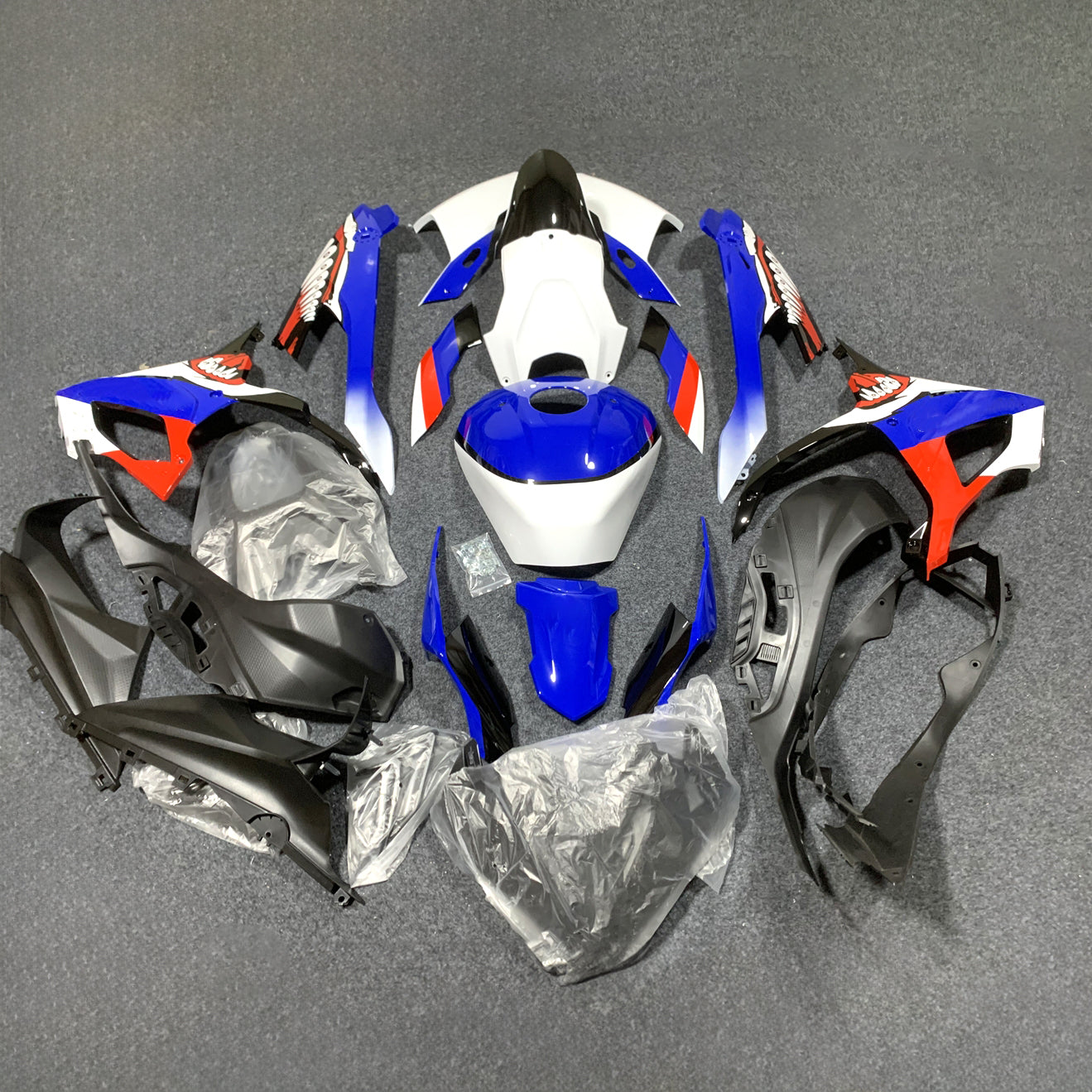 For BMW S1000RR 2019-2022 Track Edition Full Fairing Kit, Painted ABS Motorcycle Plastics | NiceFairings - main product image