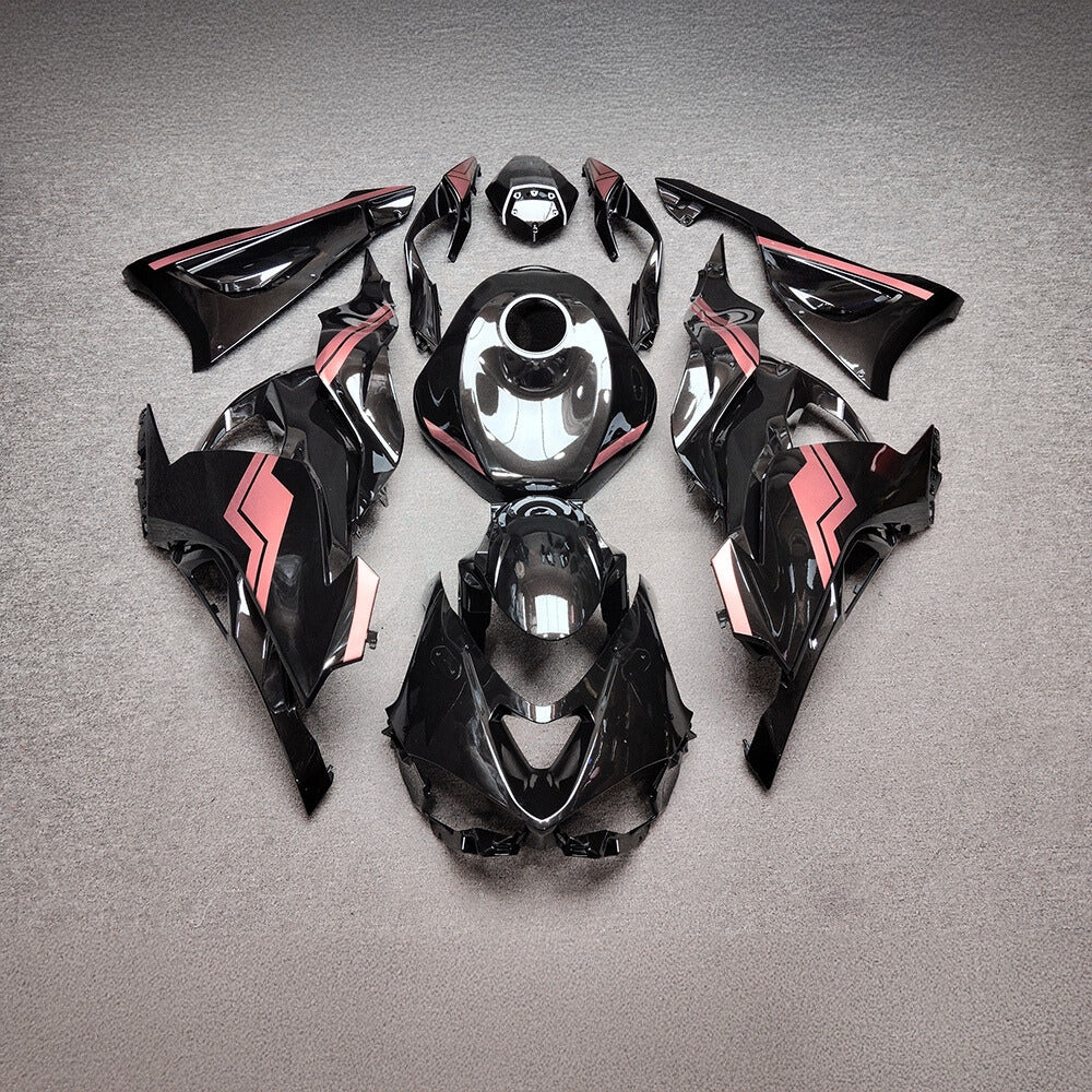 For Kawasaki Ninja ZX-6R 636 2024-2025 Custom Fairings Matte Black Tank Cover | NiceFairings - main product image