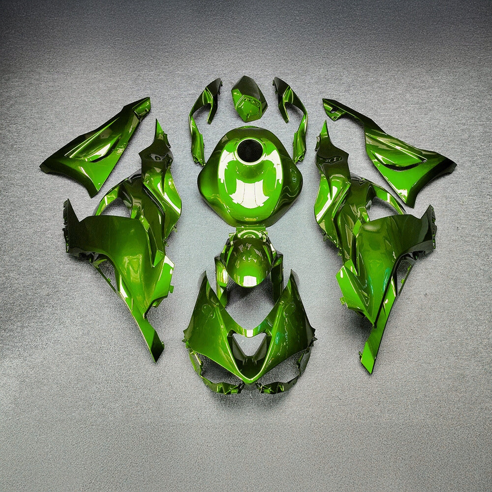 For Kawasaki ZX-6R 636 2024-2025 Replacement Fairing Set Pearl White Tank Cover | NiceFairings - main product image