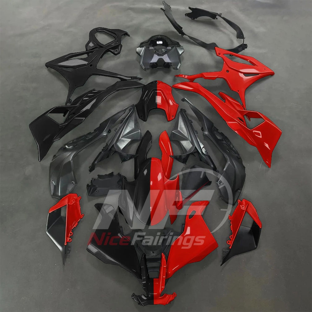 For BMW S1000RR 2025-2026 Red Black ABS Fairing Kit with Painted Bodywork and Replacement Panels | NiceFairings - main product image