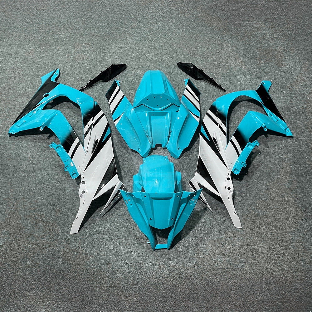 Ninja ZX10R 2011-2015 ABS Body Panels Fairing Set | NiceFairings - paint design NO.1 option image