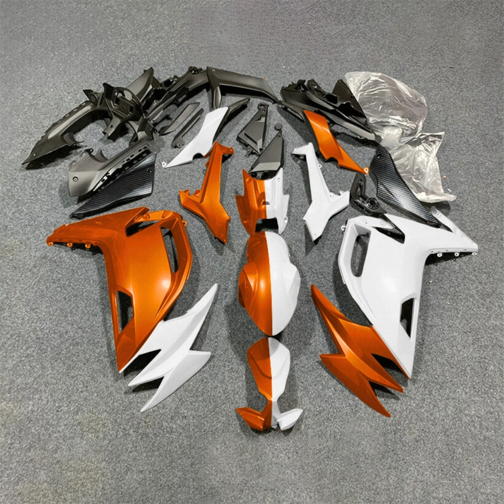 For KAWASAKI Ninja 650 ER-6F 2020-2026 Orange Black Custom Painted Motorcycle Fairings Kit | NiceFairings - main product image