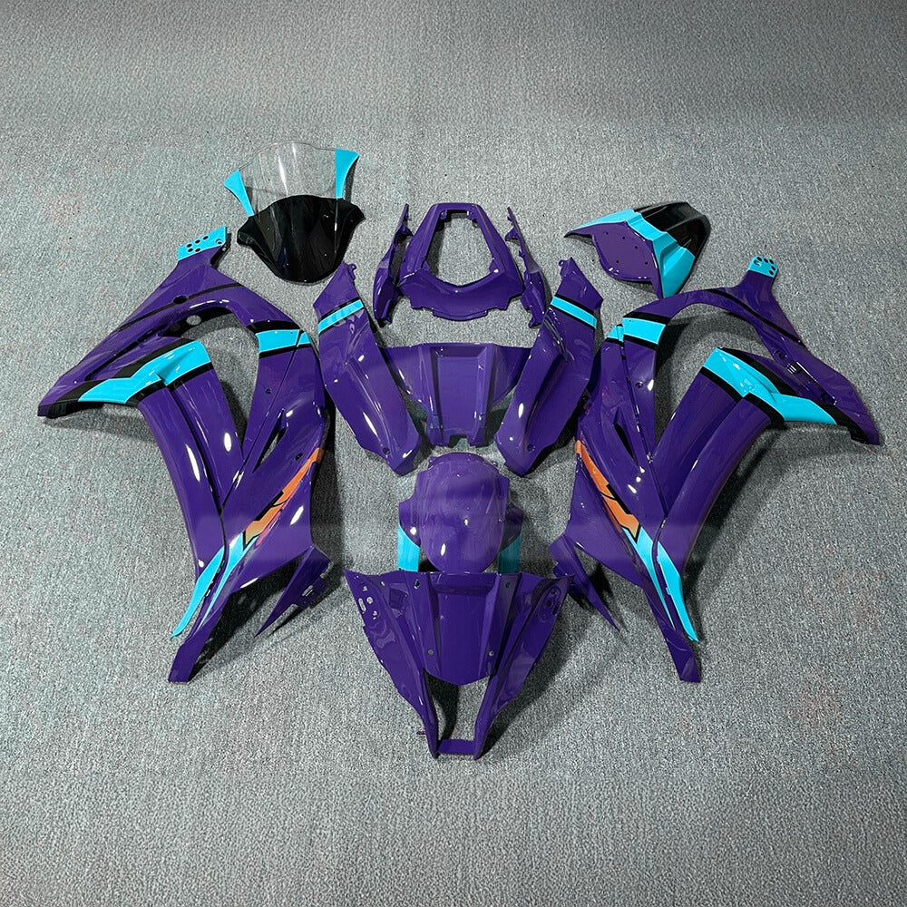 Ninja ZX10R 2011-2015 ABS Body Panels Fairing Set | NiceFairings - paint design NO.1 option image