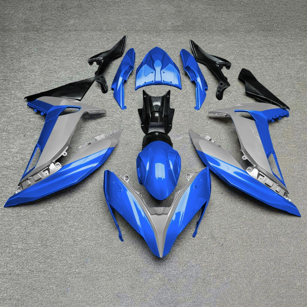Ninja 650 ER-6F 2017-2019 Custom Painted Fairings Style 34 | NiceFairings - main product image
