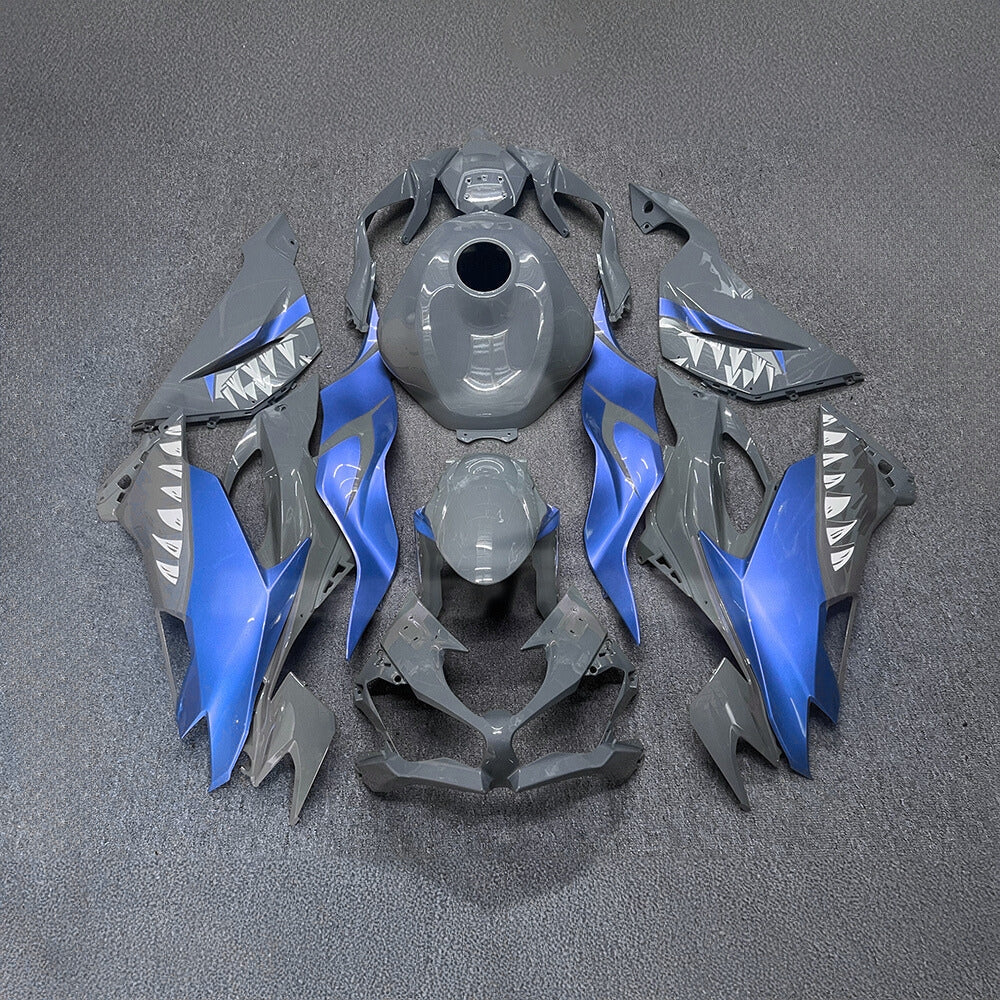 For Kawasaki Ninja ZX-6R 636 2019-2023 Custom Fairings Full Body Kit Premium Edition | NiceFairings - paint design NO.3 option image