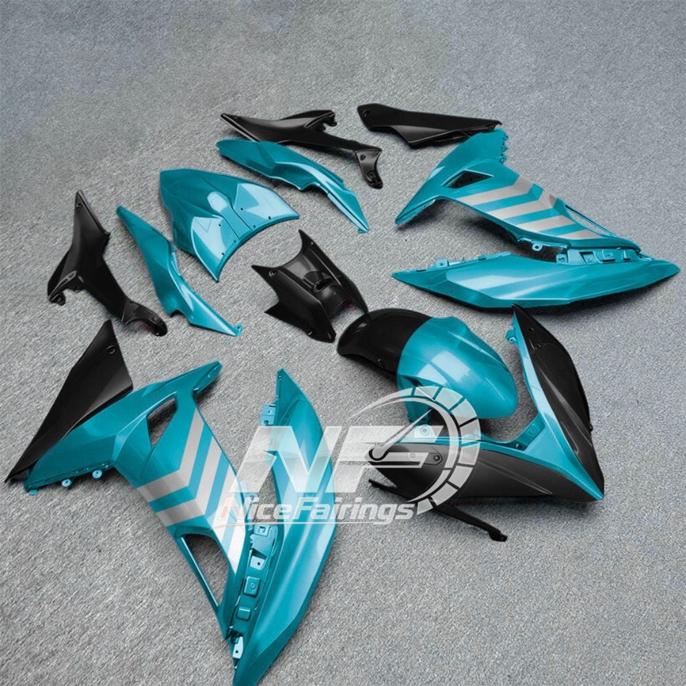KAWASAKI Ninja 650 ER-6F Full Fairing Kit Style 37 | NiceFairings - paint design NO.2 option image