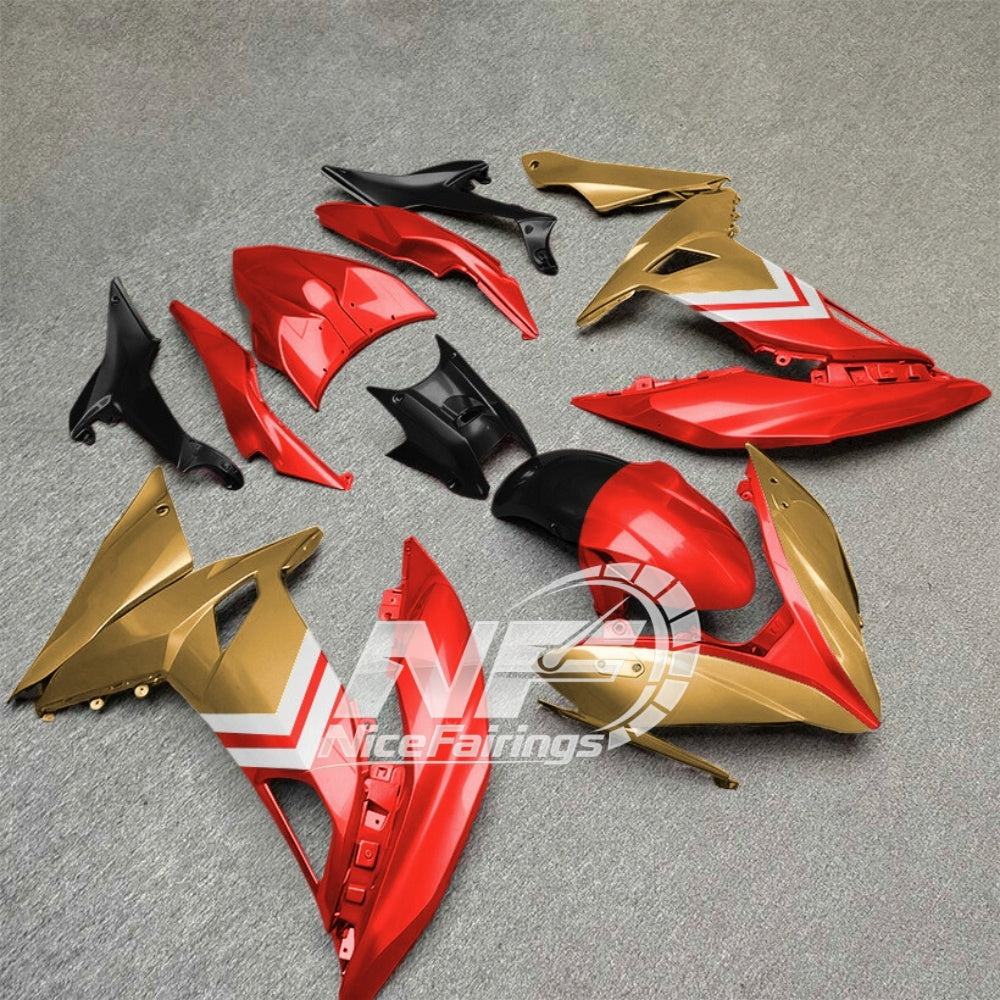 ER-6F Ninja 650 2017-2019 Replacement Fairing Set Style 44 | NiceFairings - paint design NO.2 option image
