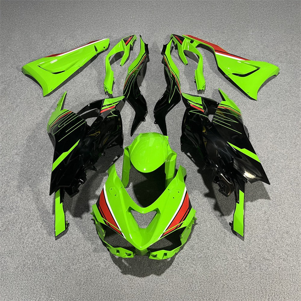 For Kawasaki Ninja ZX-6R 636 2024-2025 Custom Fairings White Blue | NiceFairings - main product image