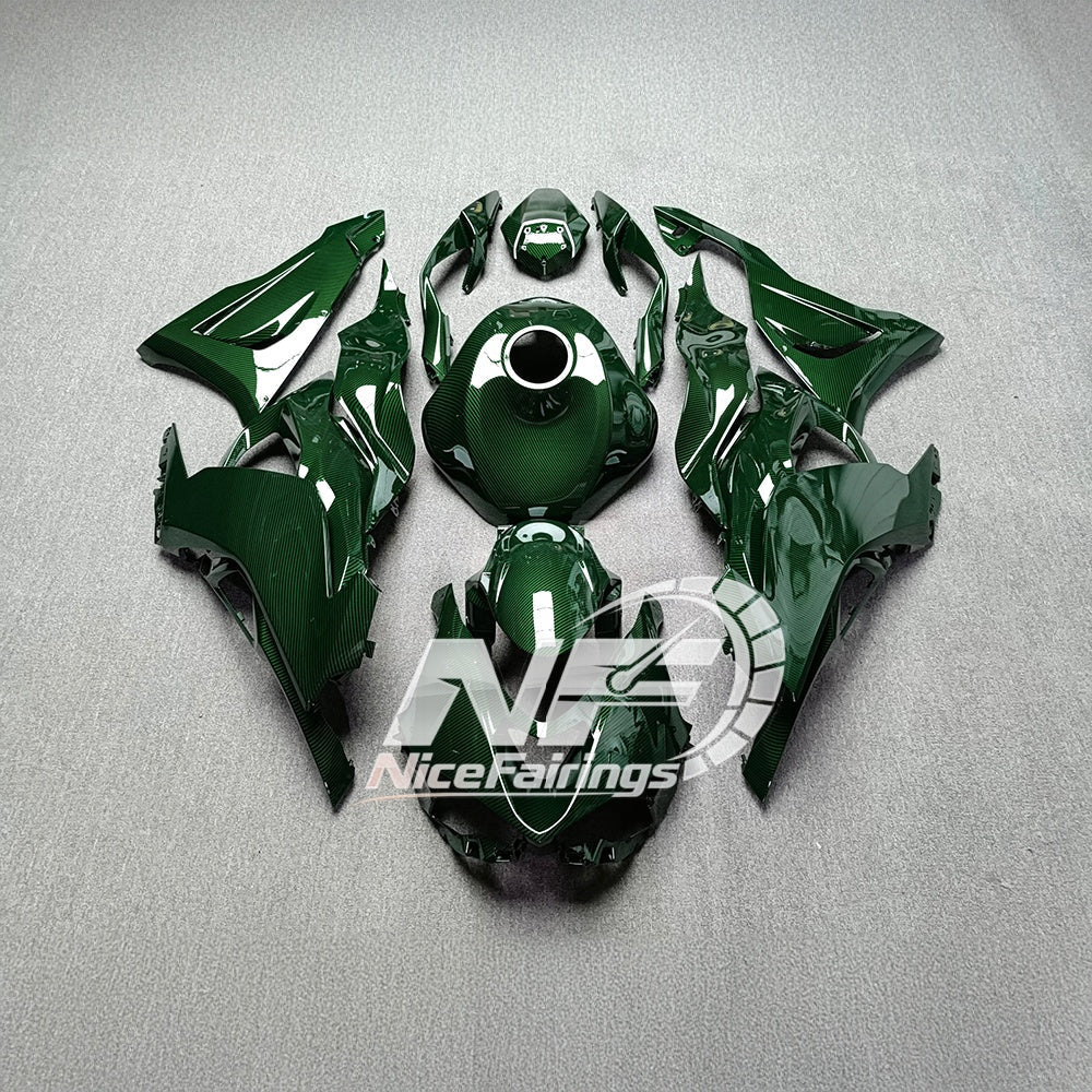 For Kawasaki Ninja ZX6R 636 2024-2025 Sportbike Plastics Track Edition Signature Edition | NiceFairings - paint design NO.3 option image
