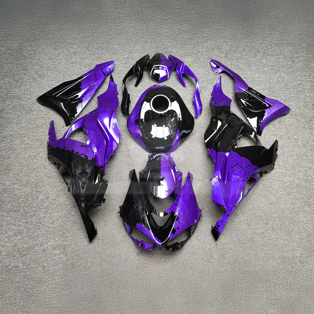 For Kawasaki ZX6R 636 2024-2025 ABS Fairing Kit Orange Black Special Edition | NiceFairings - paint design NO.3 option image