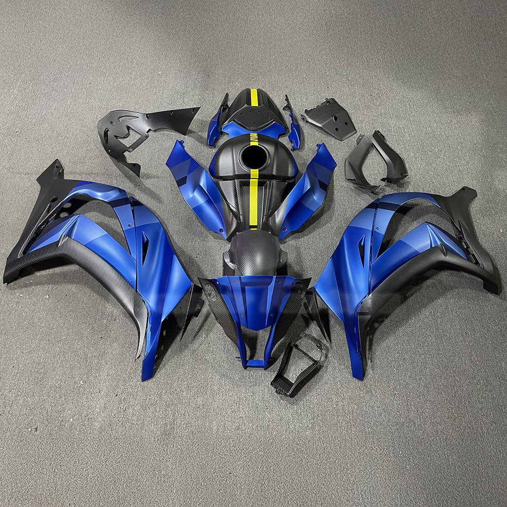 Ninja ZX10R 2011-2015 ABS Body Panels Fairing Set | NiceFairings - paint design NO.3 option image