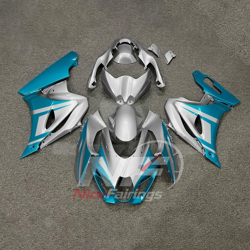 For Suzuki GSXR1000 K17 2017-2026 ABS Fairing Kit Red Black Painted Bodywork | NiceFairings - paint design NO.2 option image