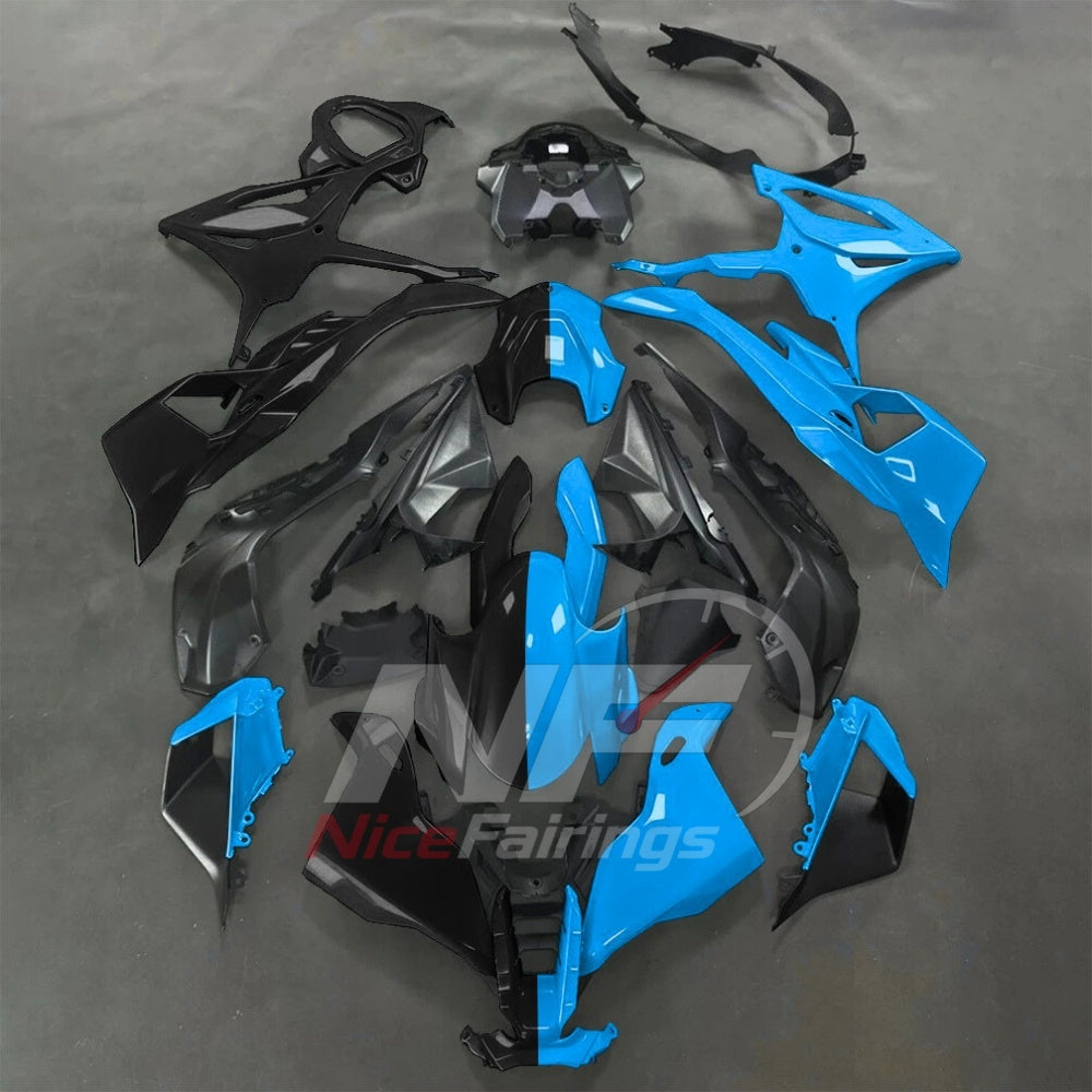 For BMW S1000RR 2025-2026 Red Black ABS Fairing Kit with Painted Bodywork and Replacement Panels | NiceFairings - paint design NO.3 option image