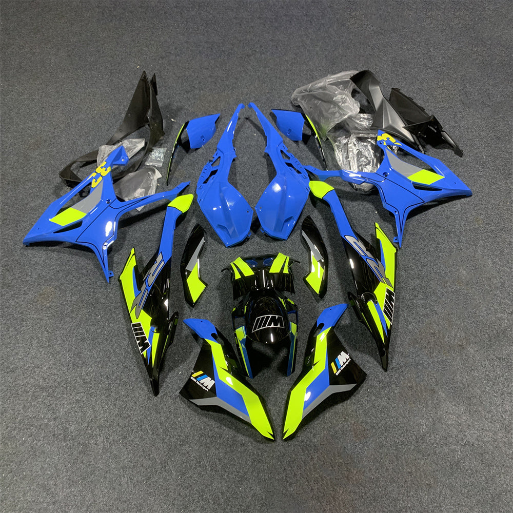 For BMW S1000RR 2019-2022 Red Black Custom Painted ABS Body Kit For Street Or Track | NiceFairings - paint design NO.4 option image