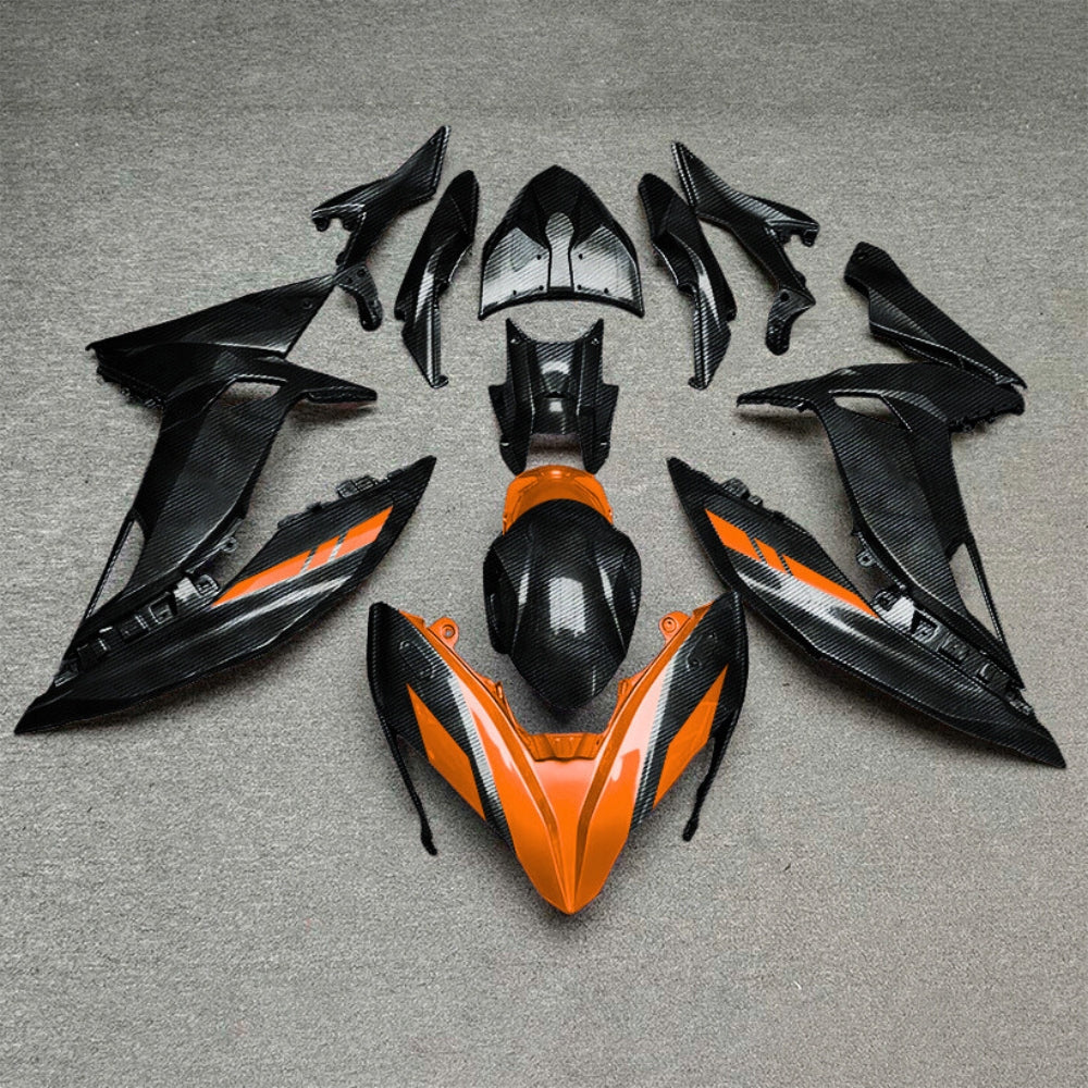 Ninja 650 ER-6F 2017-2019 Custom Painted Fairings Style 34 | NiceFairings - paint design NO.4 option image