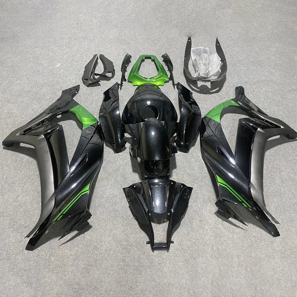 For KAWASAKI ZX10R 2011-2015 Custom Sportbike Fairings | NiceFairings - paint design NO.3 option image