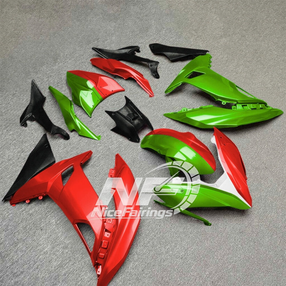 KAWASAKI Ninja 650 ER-6F 2017-2019 ABS Fairing Kit Style 17 | NiceFairings - paint design NO.3 option image