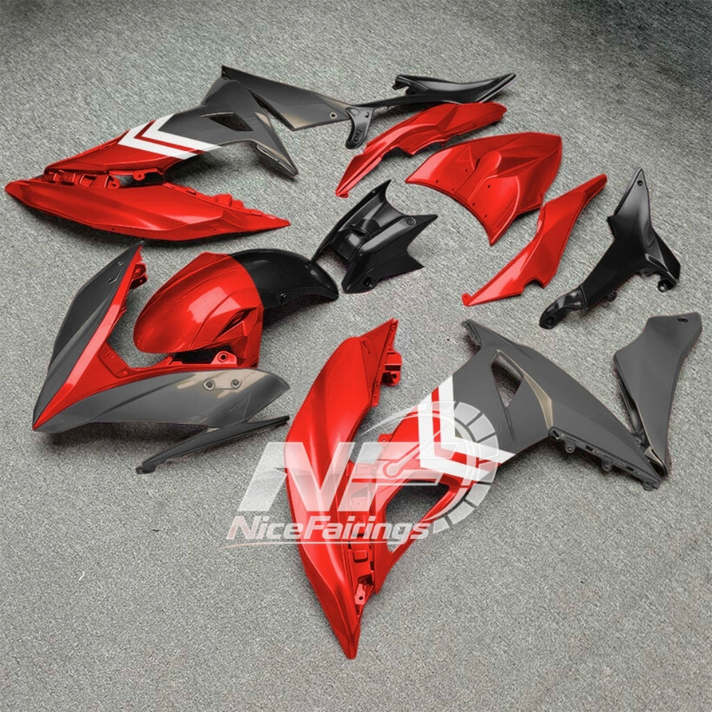 ER-6F Ninja 650 2017-2019 Replacement Fairing Set Style 44 | NiceFairings - paint design NO.3 option image