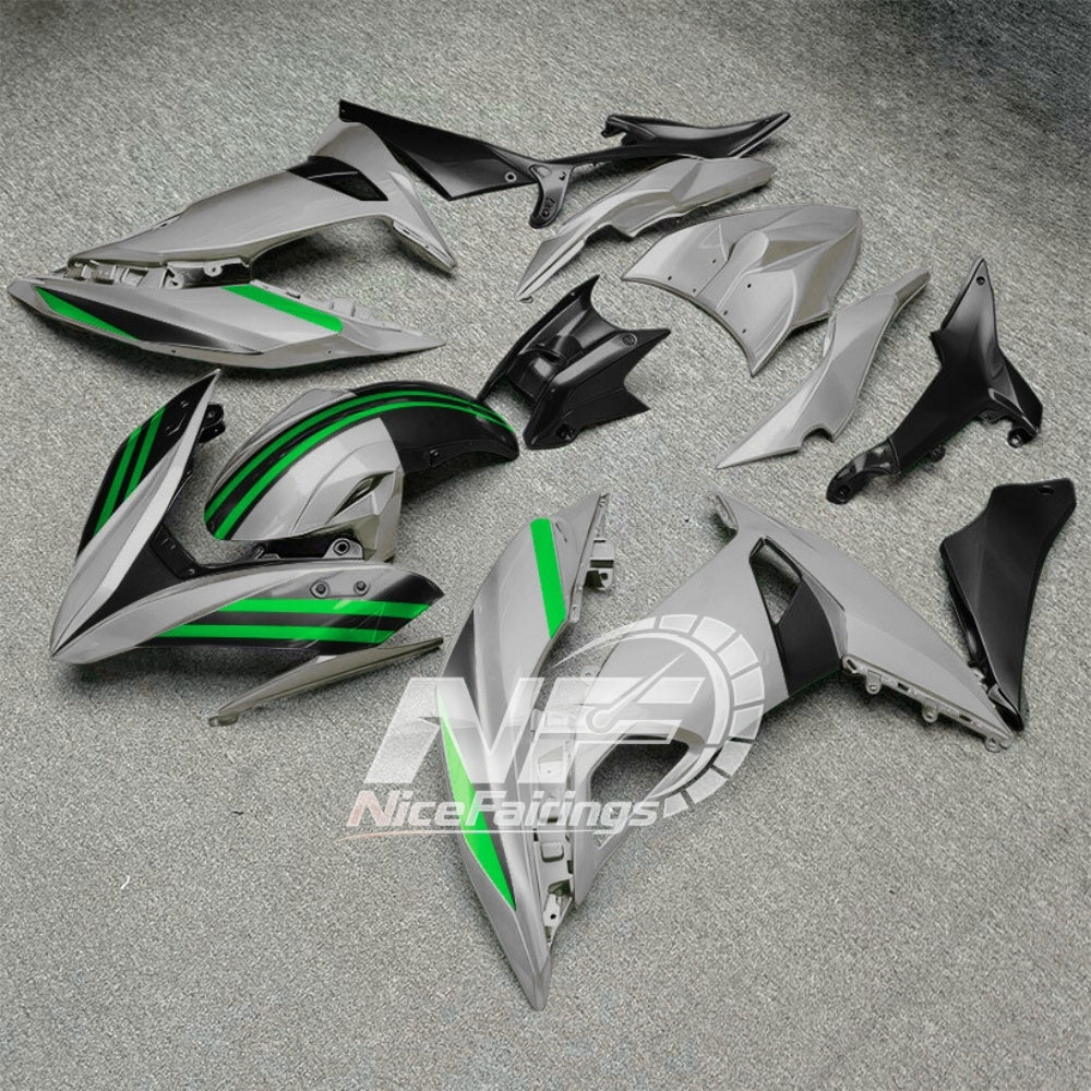 KAWASAKI Ninja 650 ER-6F 2017-2019 ABS Fairing Kit Style 49 | NiceFairings - paint design NO.3 option image