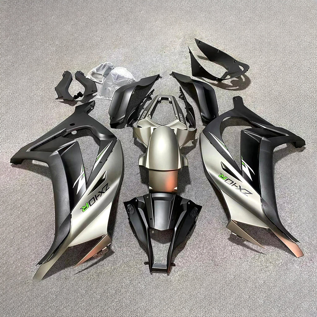 KAWASAKI Ninja ZX10R 2011-2015 Injection Molded Fairings Set | NiceFairings - paint design NO.4 option image