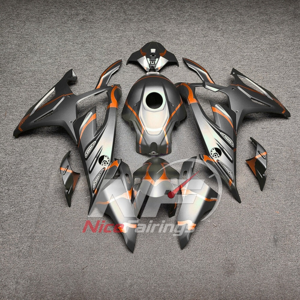 For BMW S1000RR 2023-2024 Blue Black ABS Fairing Kit with Painted Bodywork and Replacement Panels | NiceFairings - paint design NO.4 option image