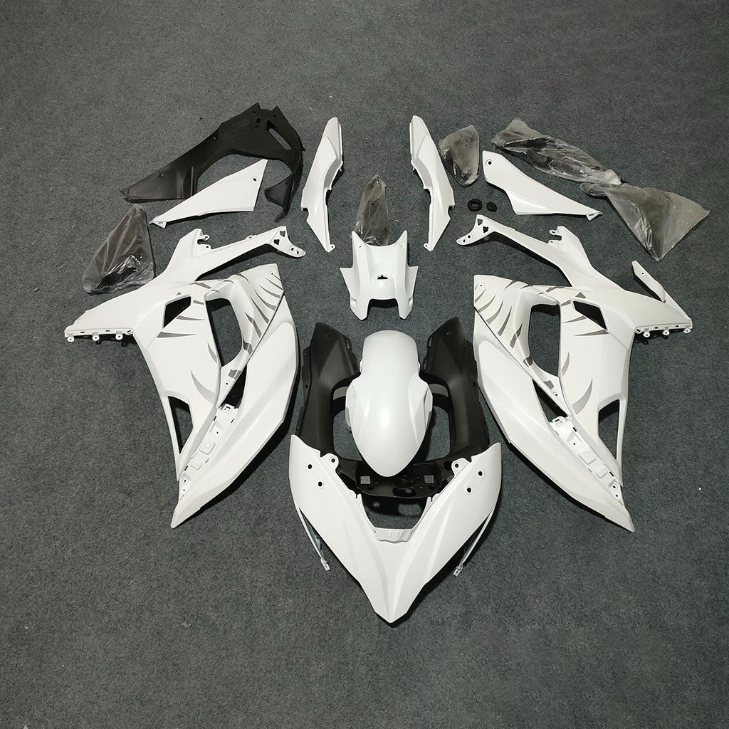 KAWASAKI Ninja 650 ER-6F Full Motorcycle Plastics white blue | NiceFairings - main product image