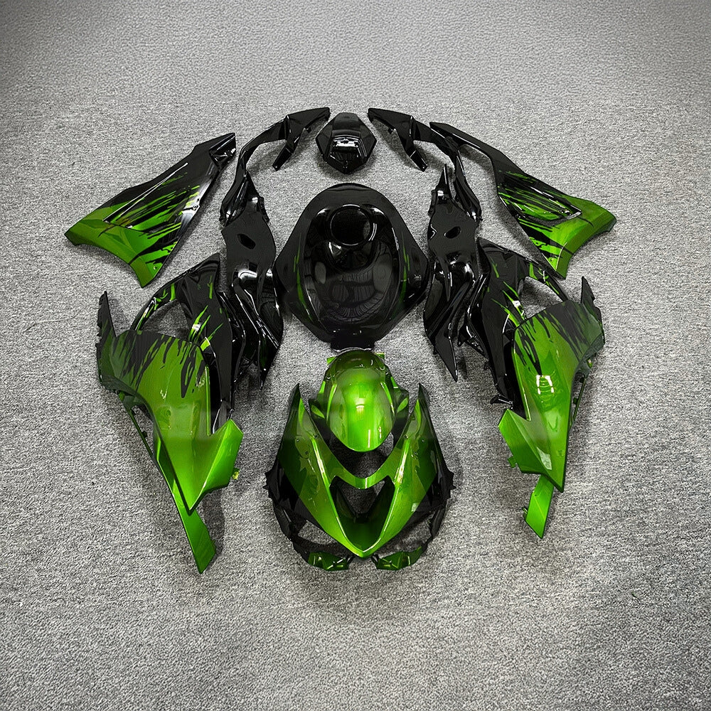 For Kawasaki ZX-6R 636 2024-2025 Replacement Fairing Set Matte Black Premium Edition | NiceFairings - main product image