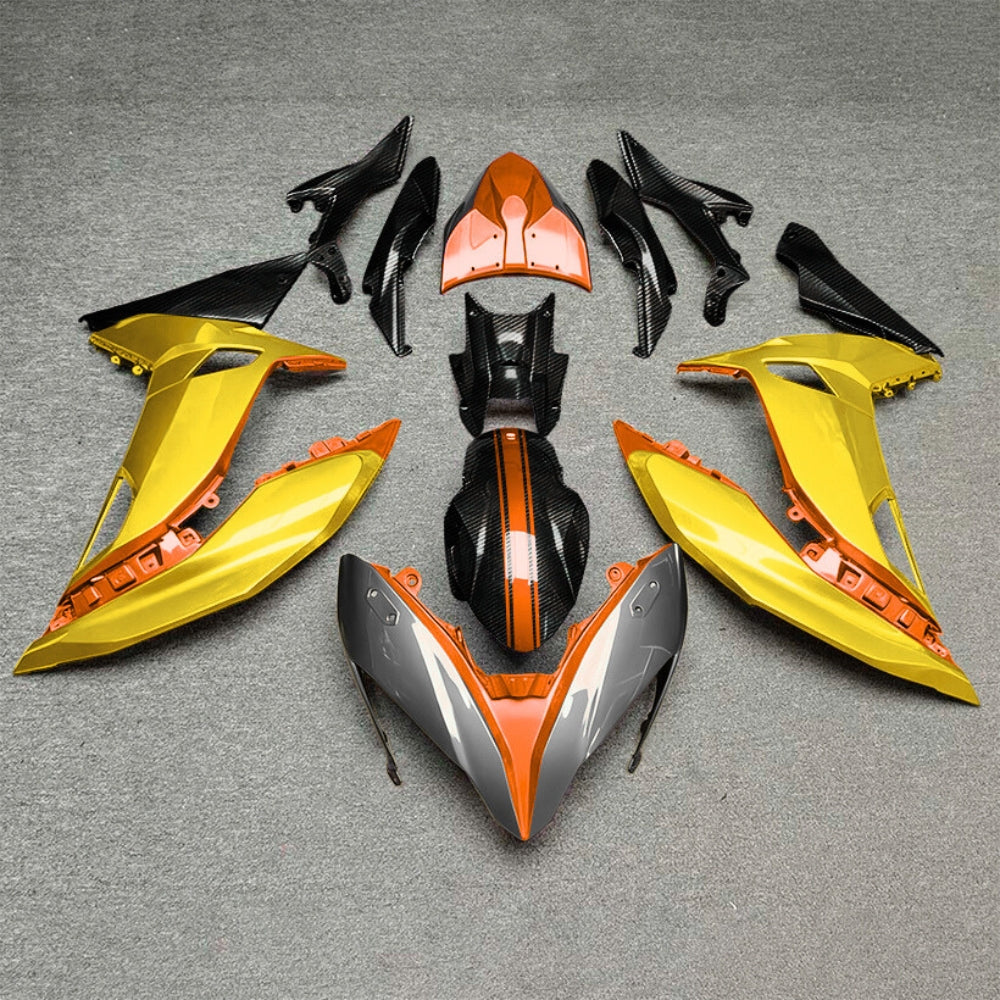 KAWASAKI Ninja 650 ER-6F Full Fairing Kit Style 13 | NiceFairings - paint design NO.4 option image