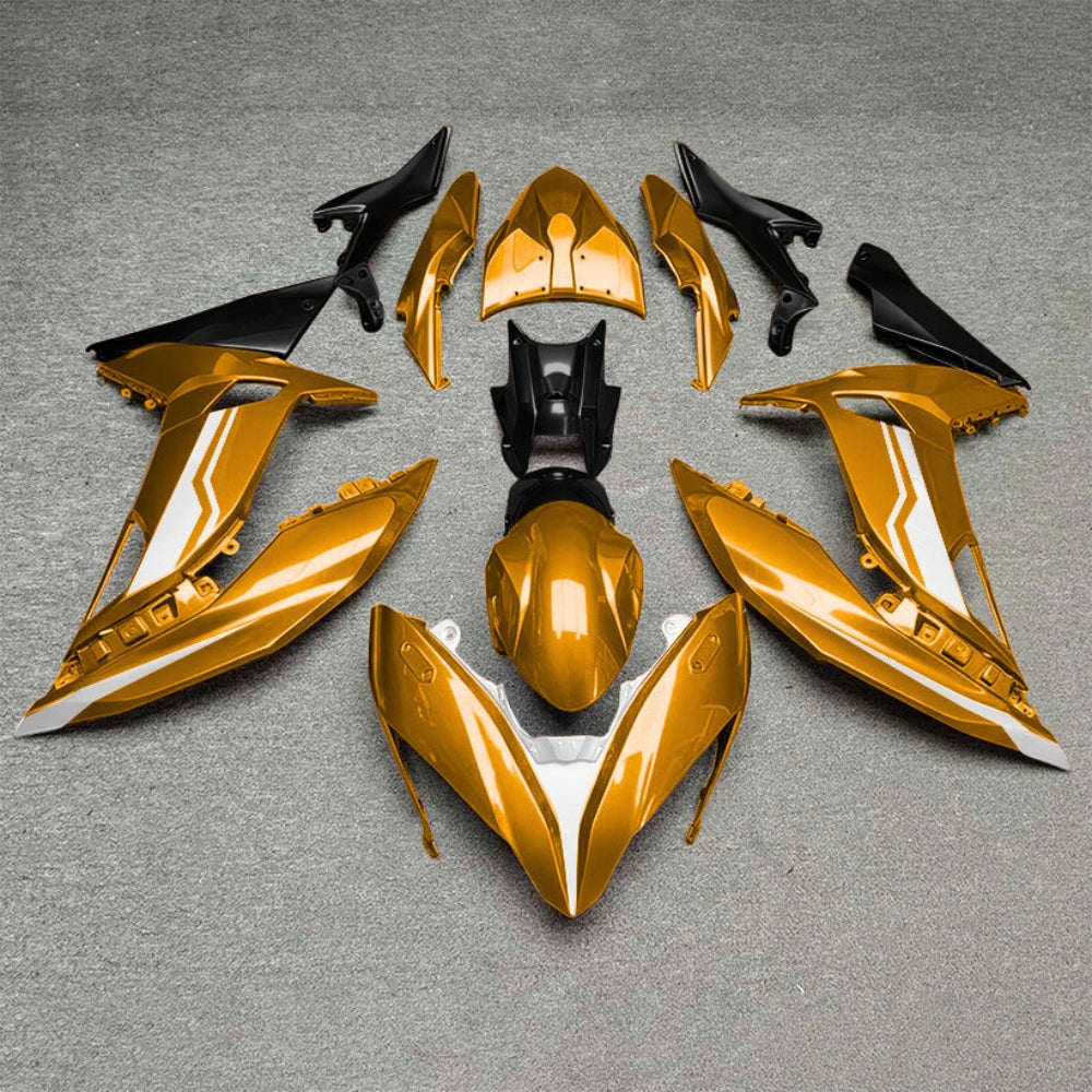 Ninja 650 2017-2019 ABS Motorcycle Plastics Style 38 | NiceFairings - paint design NO.4 option image