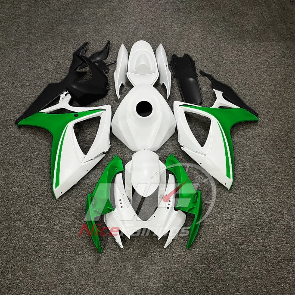 For Suzuki GSXR600 GSXR750 K6 2006-2007 ABS Fairing Kit Gray Painted Bodywork | NiceFairings - paint design NO.5 option image