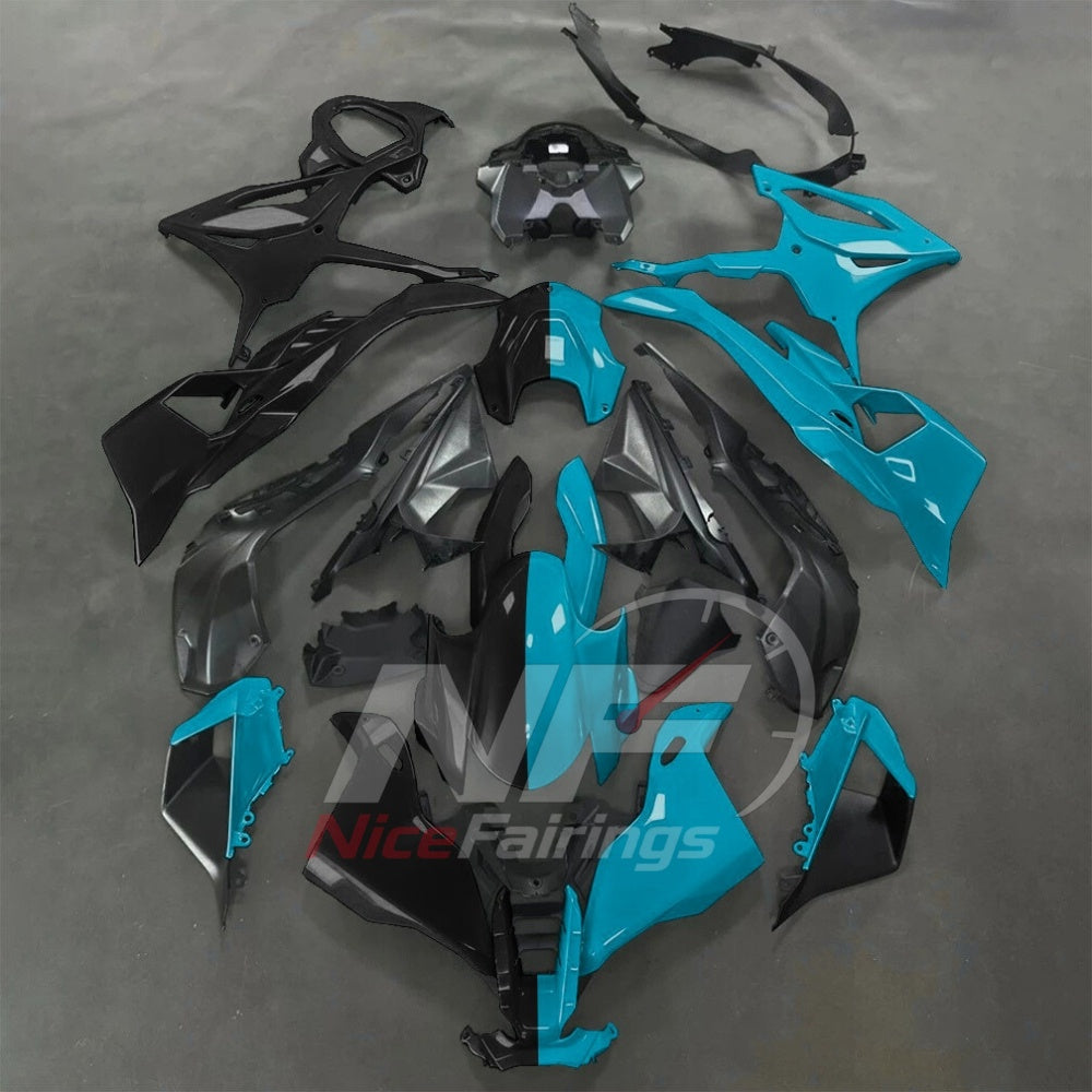 For BMW S1000RR 2025-2026 Red Black ABS Fairing Kit with Painted Bodywork and Replacement Panels | NiceFairings - paint design NO.5 option image