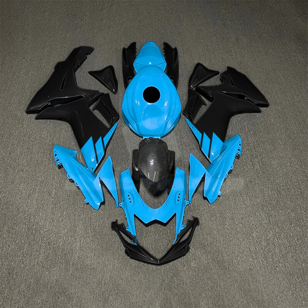 For Suzuki GSX-R600 GSX-R750 K11 2011-2026 Custom Fairings Orange ABS Sportbike Plastics | NiceFairings - paint design NO.7 option image