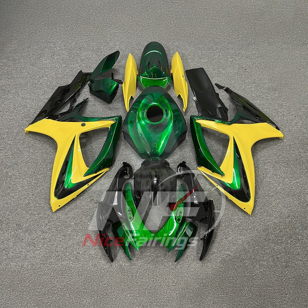 For Suzuki GSXR600 GSXR750 K6 2006-2007 Motorcycle Fairing Kit Gray Body Panels | NiceFairings - main product image