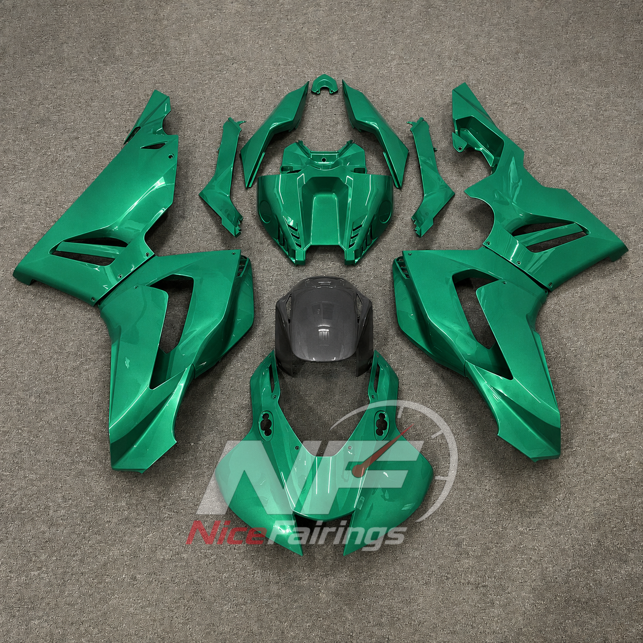 Orange White ABS fairing kit for Honda CBR1000RR-R 2020-2023, design D47-P29 - image 11