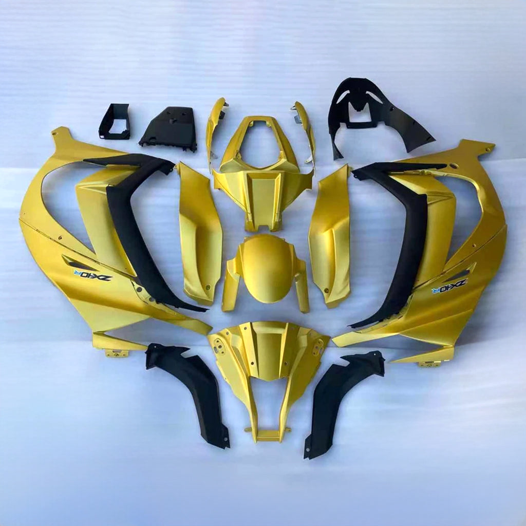 For KAWASAKI Ninja ZX10R 2011-2015 Complete Fairing Set | NiceFairings - paint design NO.5 option image