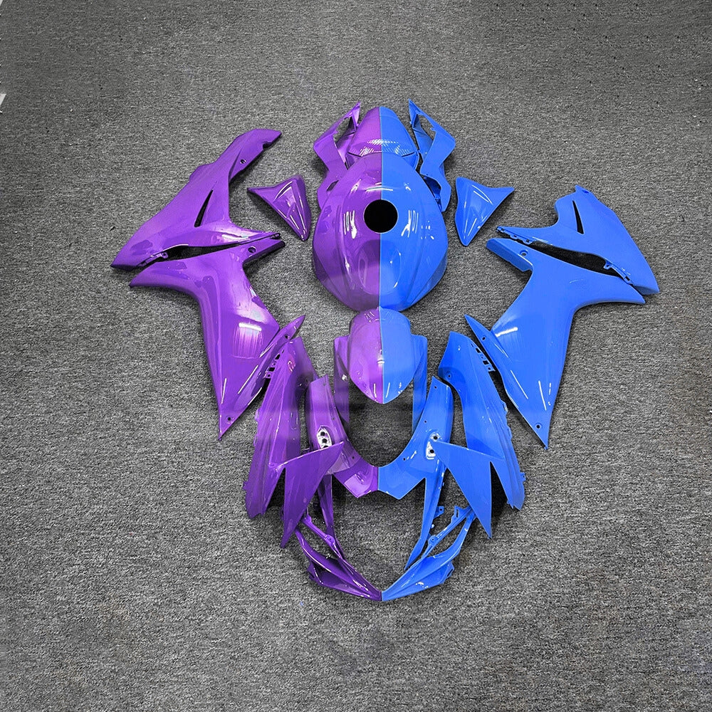 For Suzuki GSXR600 GSXR750 K11 2011-2016 ABS Body Kit Blue Purple Street Track Fairings | NiceFairings - main product image