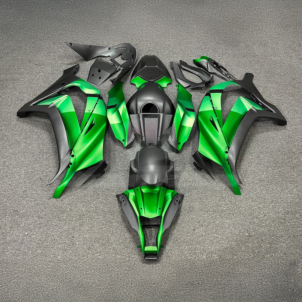 KAWASAKI ZX10R 2011-2015 Custom ABS Motorcycle Fairings | NiceFairings - paint design NO.5 option image