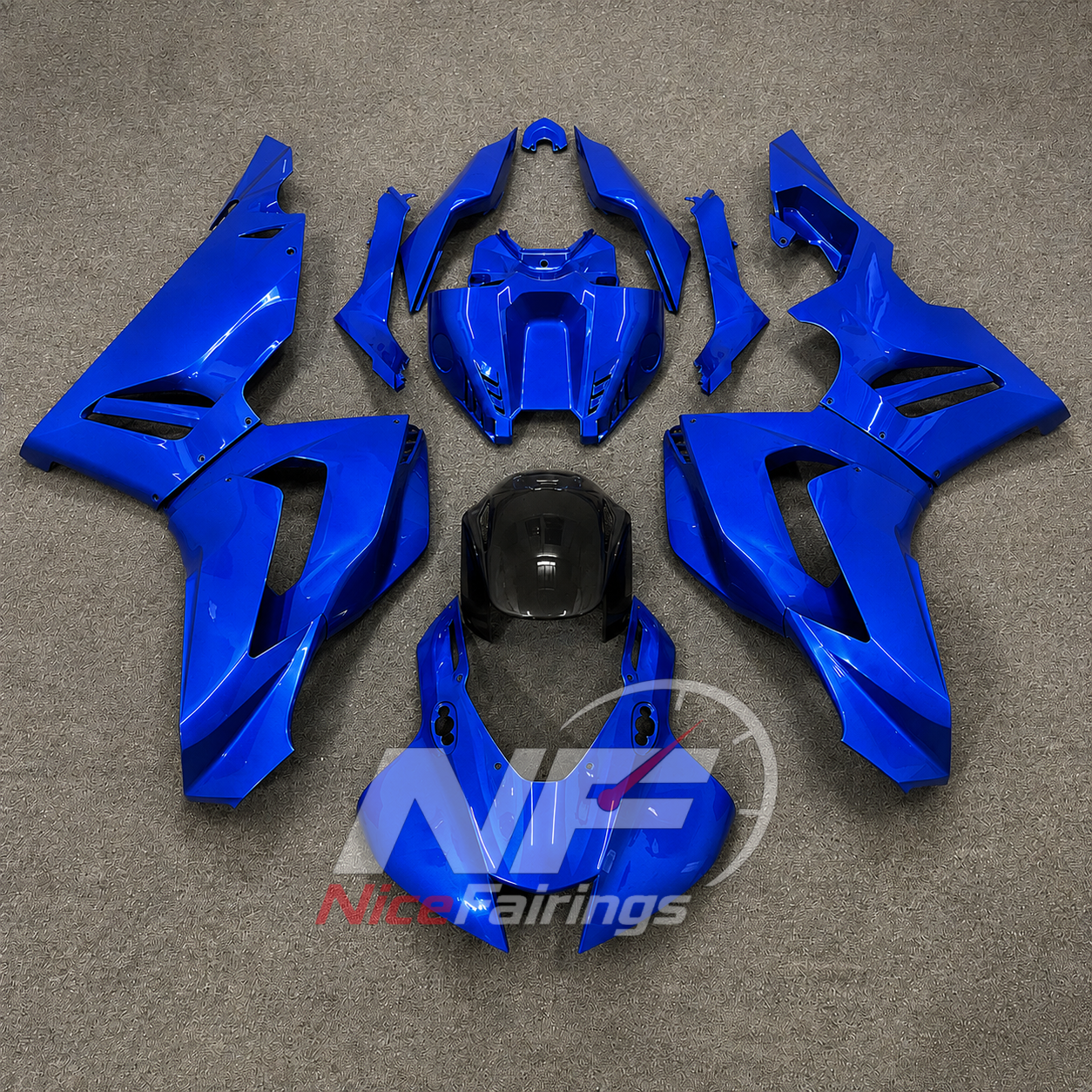 Red Black ABS fairing kit for Honda CBR1000RR-R 2020-2023, design B02-P38 - image 8