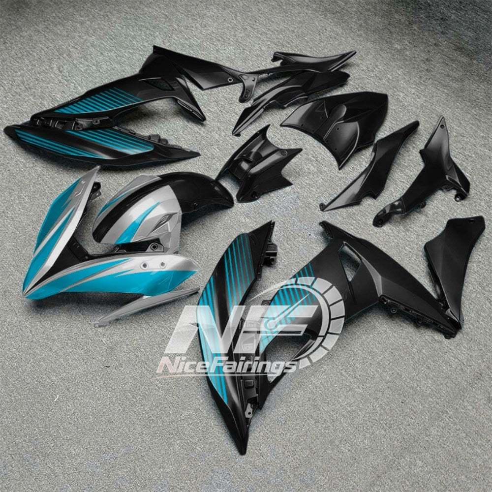 KAWASAKI Ninja 650 2017-2019 Sportbike Bodywork Style 27 | NiceFairings - paint design NO.6 option image