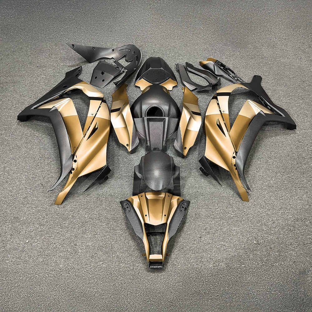KAWASAKI Ninja ZX10R 2011-2015 Injection Molded Fairings Set | NiceFairings - paint design NO.6 option image