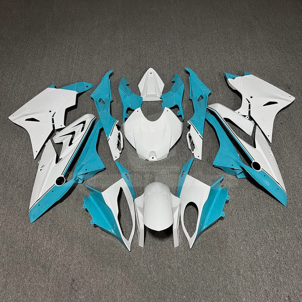 For BMW S1000RR 2017-2018 Street Bodywork Standard No Tank Cover ABS Fairing Kit, Custom Painted Motorcycle Bodywork | NiceFairings - paint design NO.7 option image