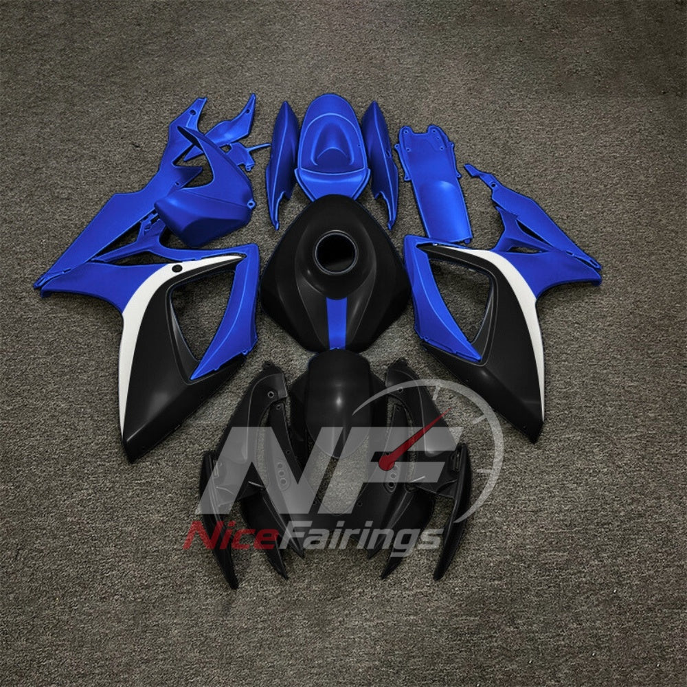 For Suzuki GSXR600 GSXR750 K6 2006-2007 Motorcycle Fairing Kit Black Gray Body Panels | NiceFairings - main product image