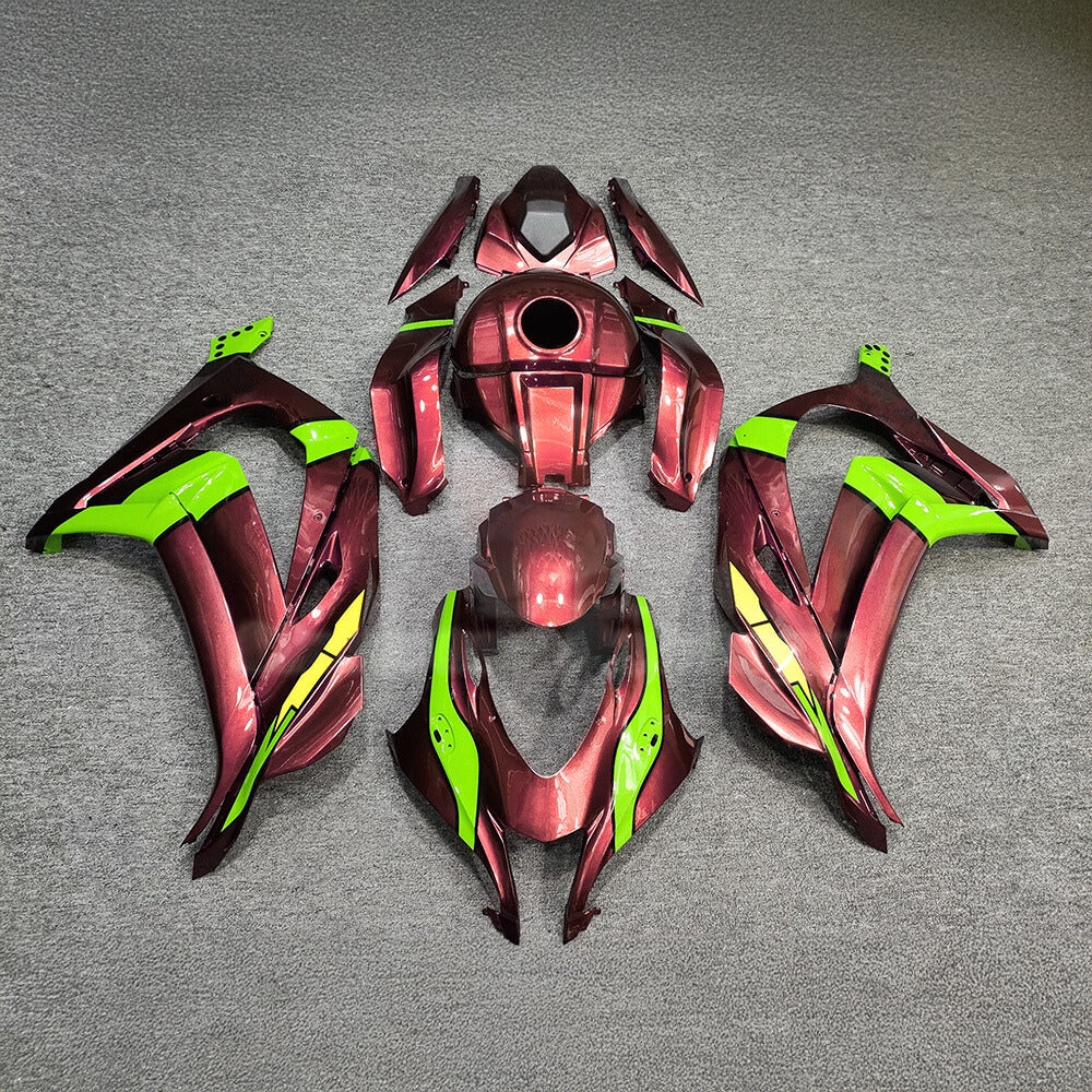 For KAWASAKI ZX10R 2016-2020 Aftermarket Fairing Kit Replacement Plastics | NiceFairings - paint design NO.6 option image