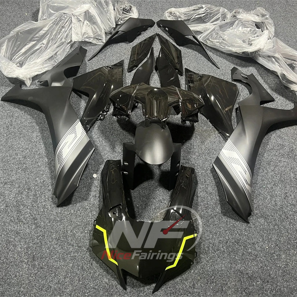 For Yamaha YZFR1 RN65 2020-2025 Purple White Fairings Kit | NiceFairings - paint design NO.6 option image