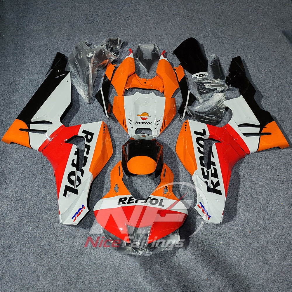 Cyan Black Neon Yellow ABS fairing kit for Honda CBR1000RR-R 2020-2023, design D67-P35 - image 10