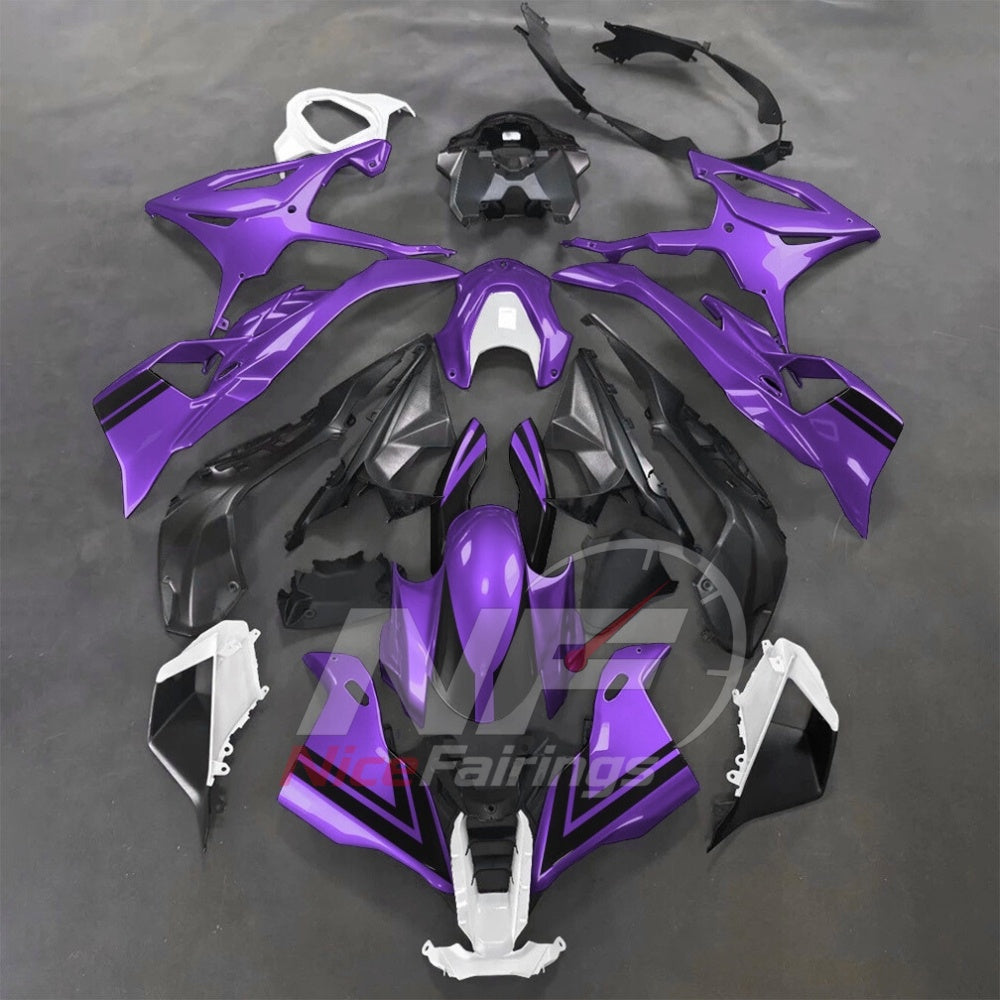 For BMW S1000RR 2025-2026 Purple Black Motorcycle Fairing Kit with Aftermarket Body Panels | NiceFairings - main product image