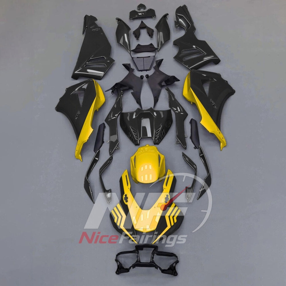For Honda CBR1000RR-R SP 2024-2026 Orange Black Motorcycle Fairing Kit with Aftermarket Body Panels | NiceFairings - paint design NO.7 option image
