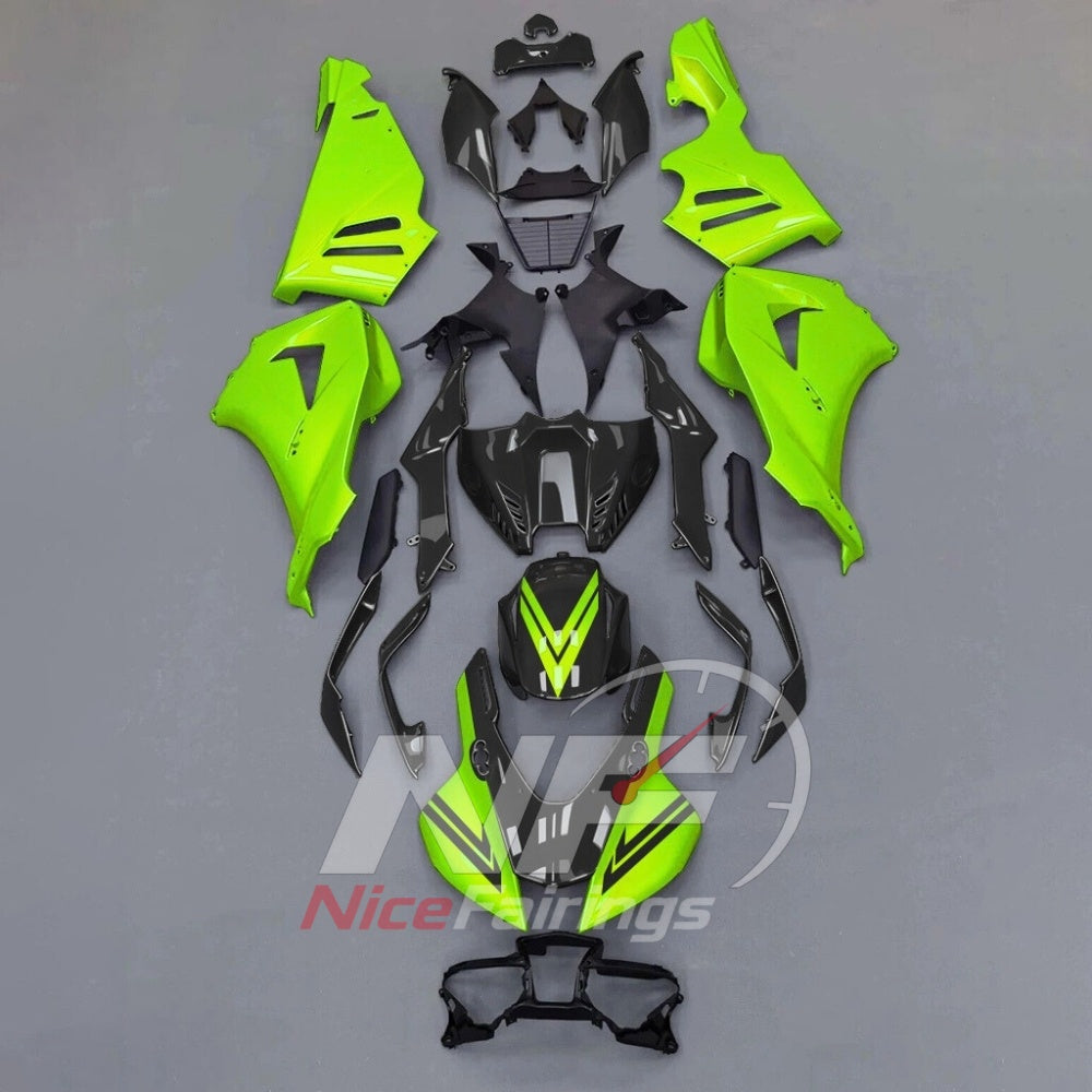 For Honda CBR1000RR-R 2024-2026 Red Black ABS Body Kit with Street and Track Fairing Panels | NiceFairings - paint design NO.7 option image