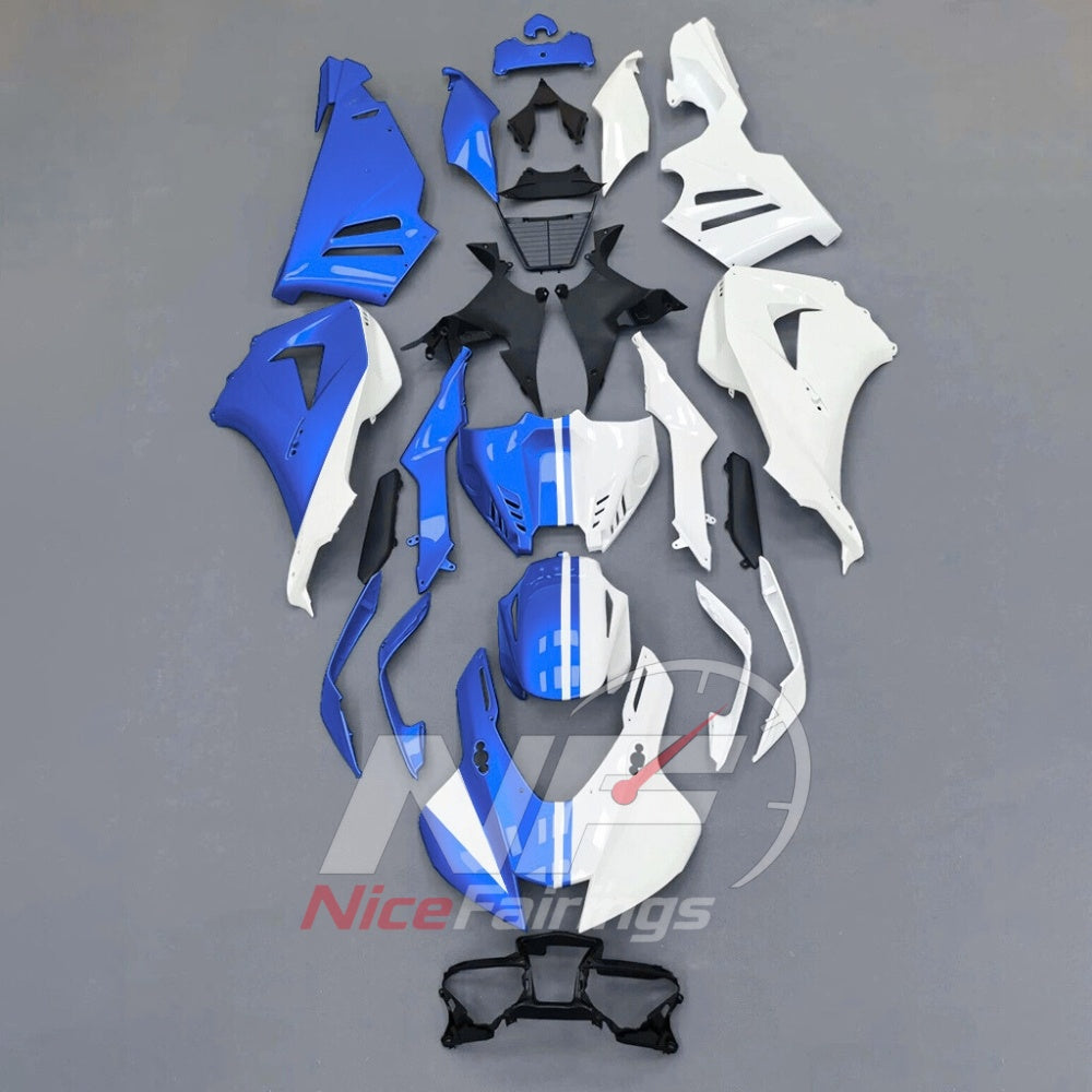 For Honda CBR1000RR-R SP 2024-2026 Blue Black ABS Fairing Kit with Painted Bodywork and Replacement Panels | NiceFairings - paint design NO.4 option image